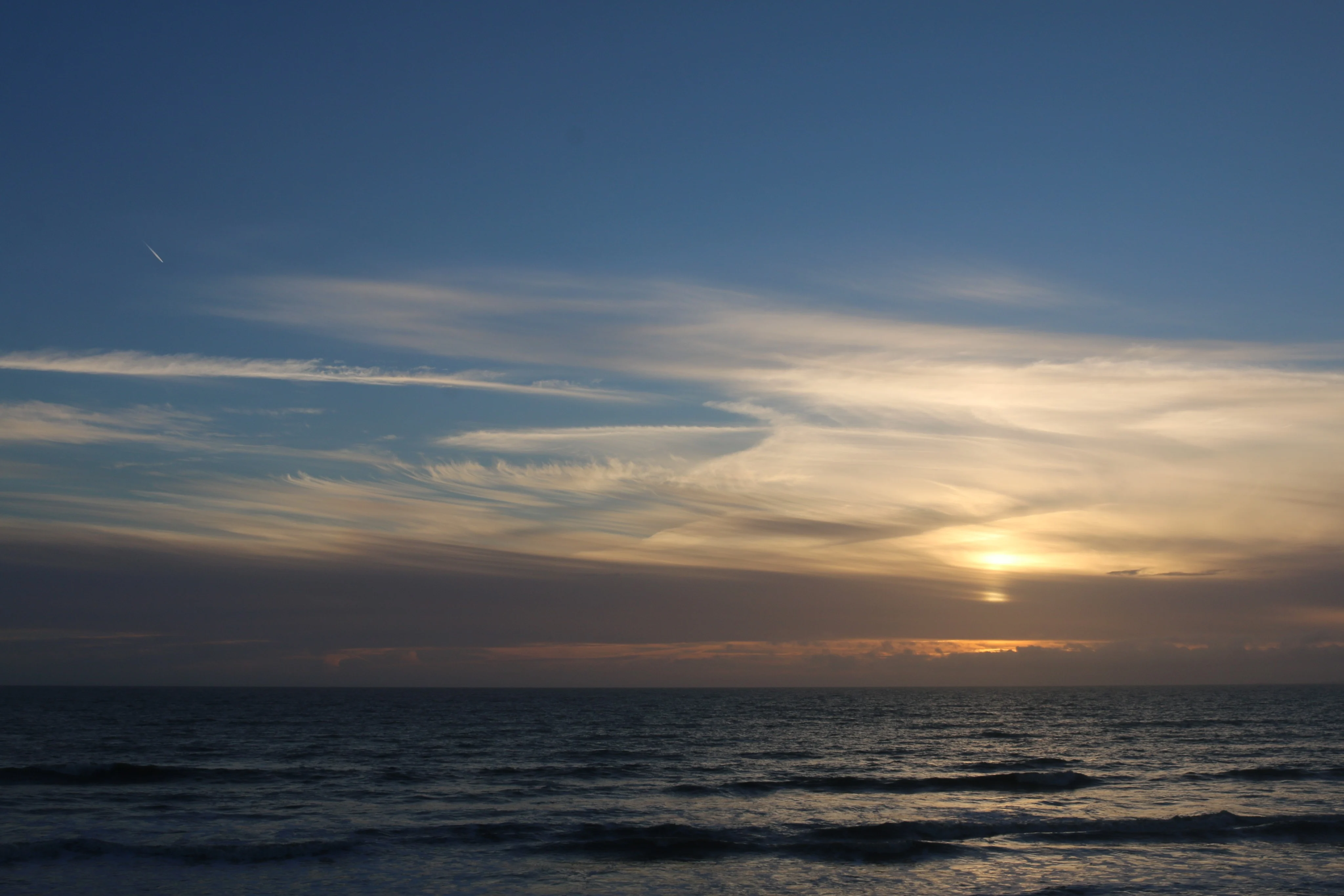 Simple coucher de soleil