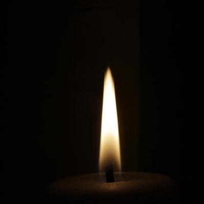 La flamme seule