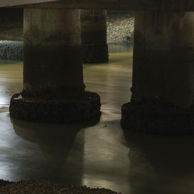 Danièle - sous le pont