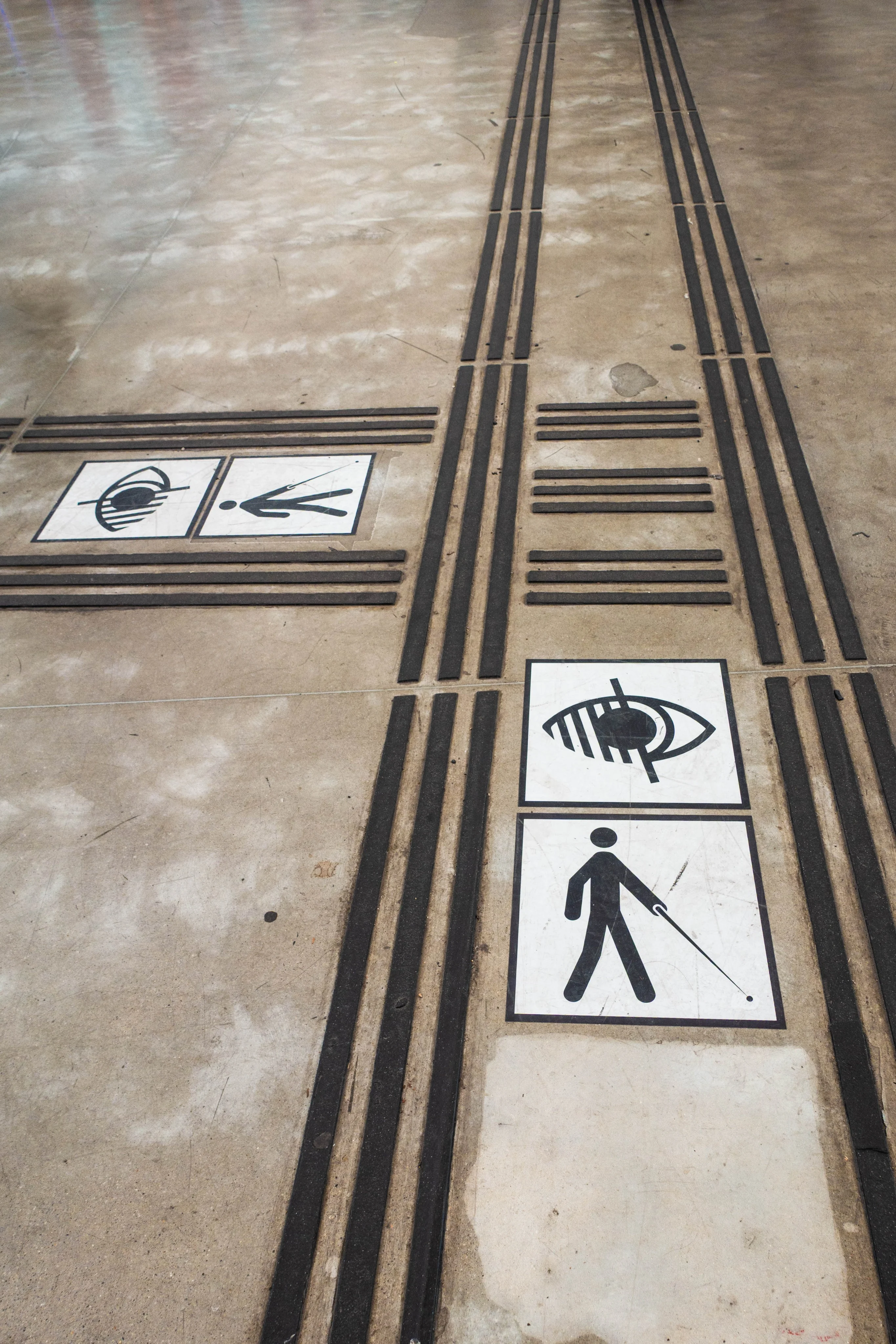 Chemin tactile