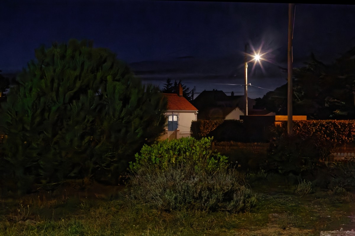 Nuit effet starburst