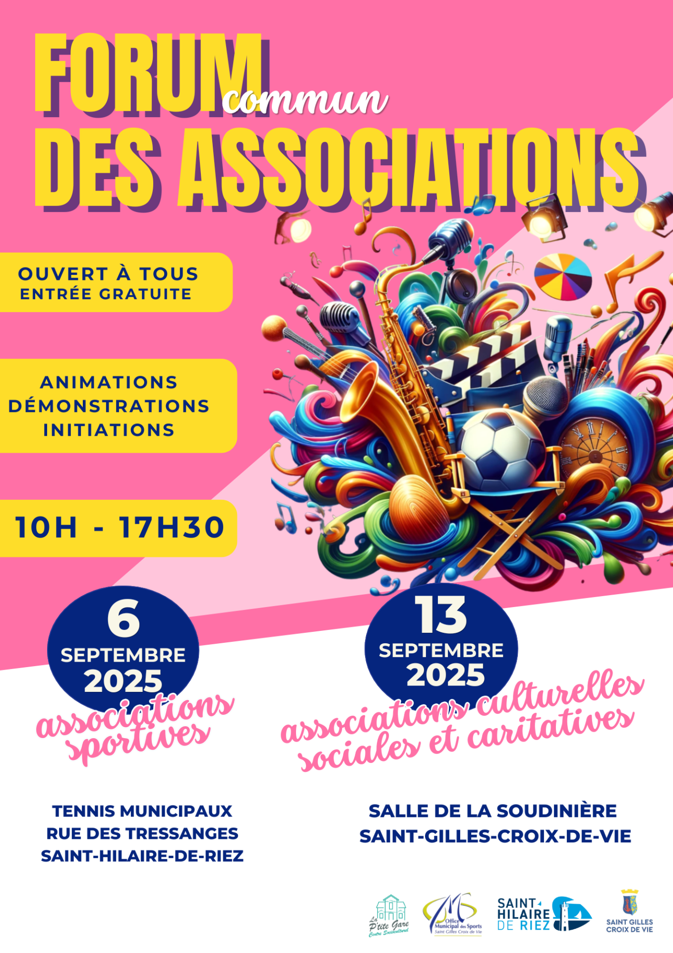 Affiche forum des associations 2025